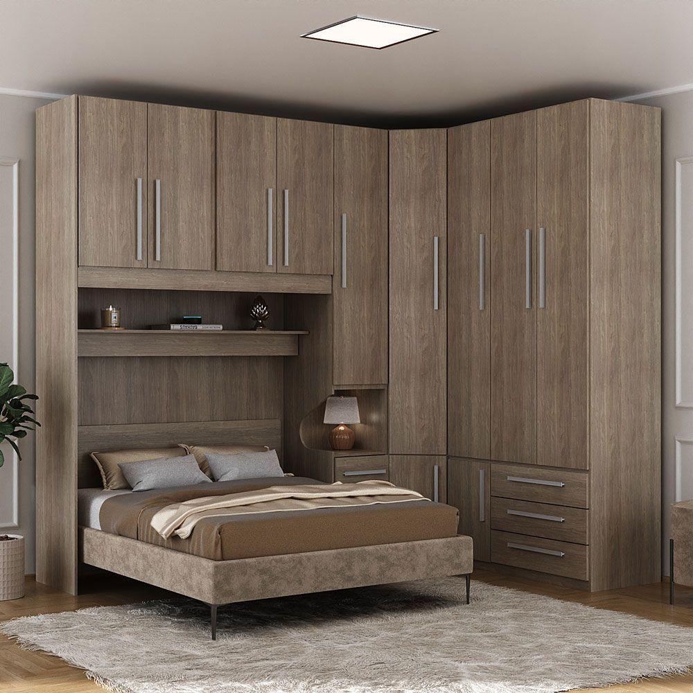 Dormitório De Casal 1218 Direito Castanho - 5