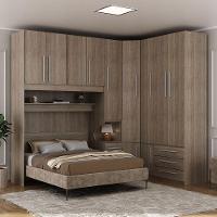 Dormitório Queen Size 1218 Direito Castanho - 6