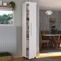 Armário Multiuso 1 Porta Com 5 Prateleiras 1402 Ilan Branco - 1