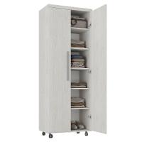 Armário Multiuso 2 Portas Com 5 Prateleiras 1305 Ilan Carvalho Claro - 1