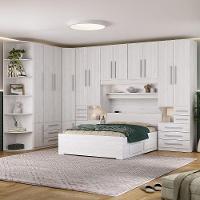 Dormitório Queen Size Sem Cama1222s Carvalho Claro - 2