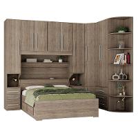 Dormitório Queen Size Completo 1219 Castanho - 1