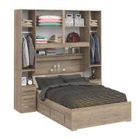 Dormitório Queen Size Completo 1220 Castanho - 5