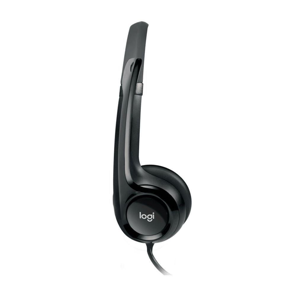 Headset Logitech H390, Usb, Redução De Ruídos, Preto - 3