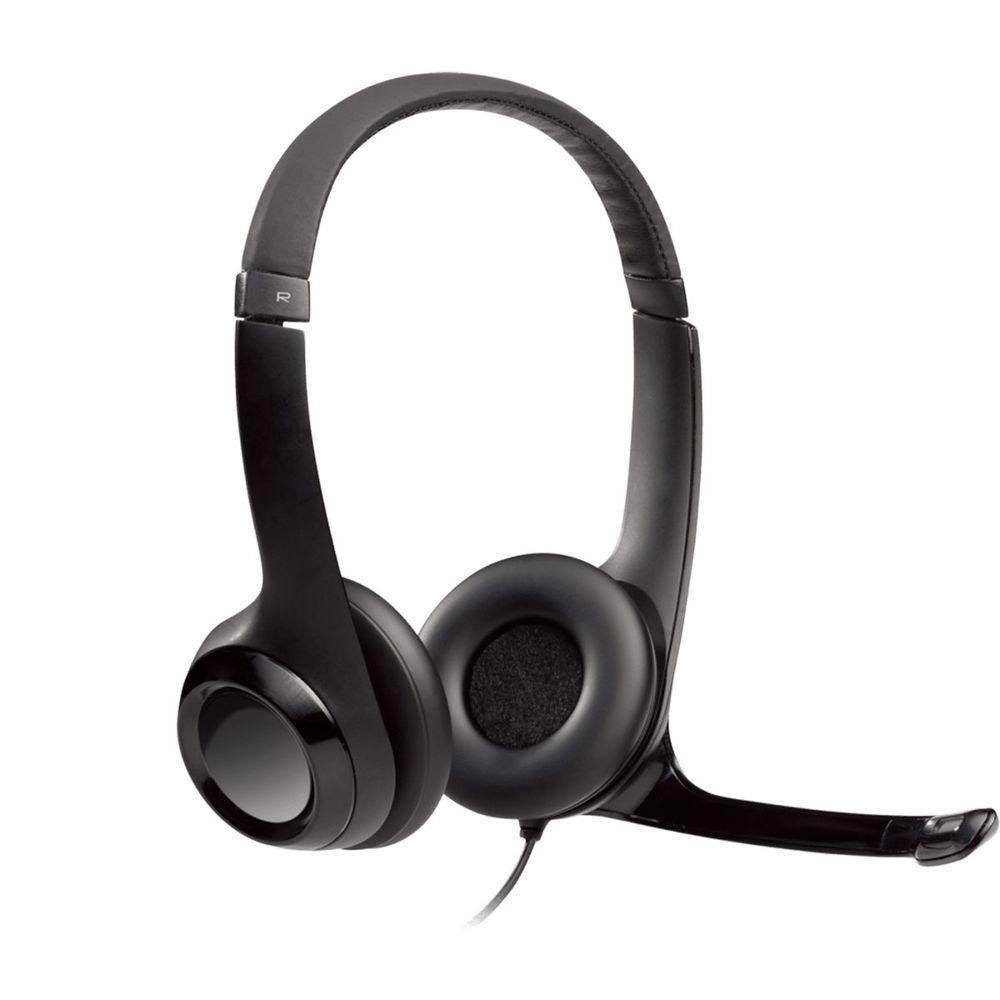 Headset Logitech H390, Usb, Redução De Ruídos, Preto - 5