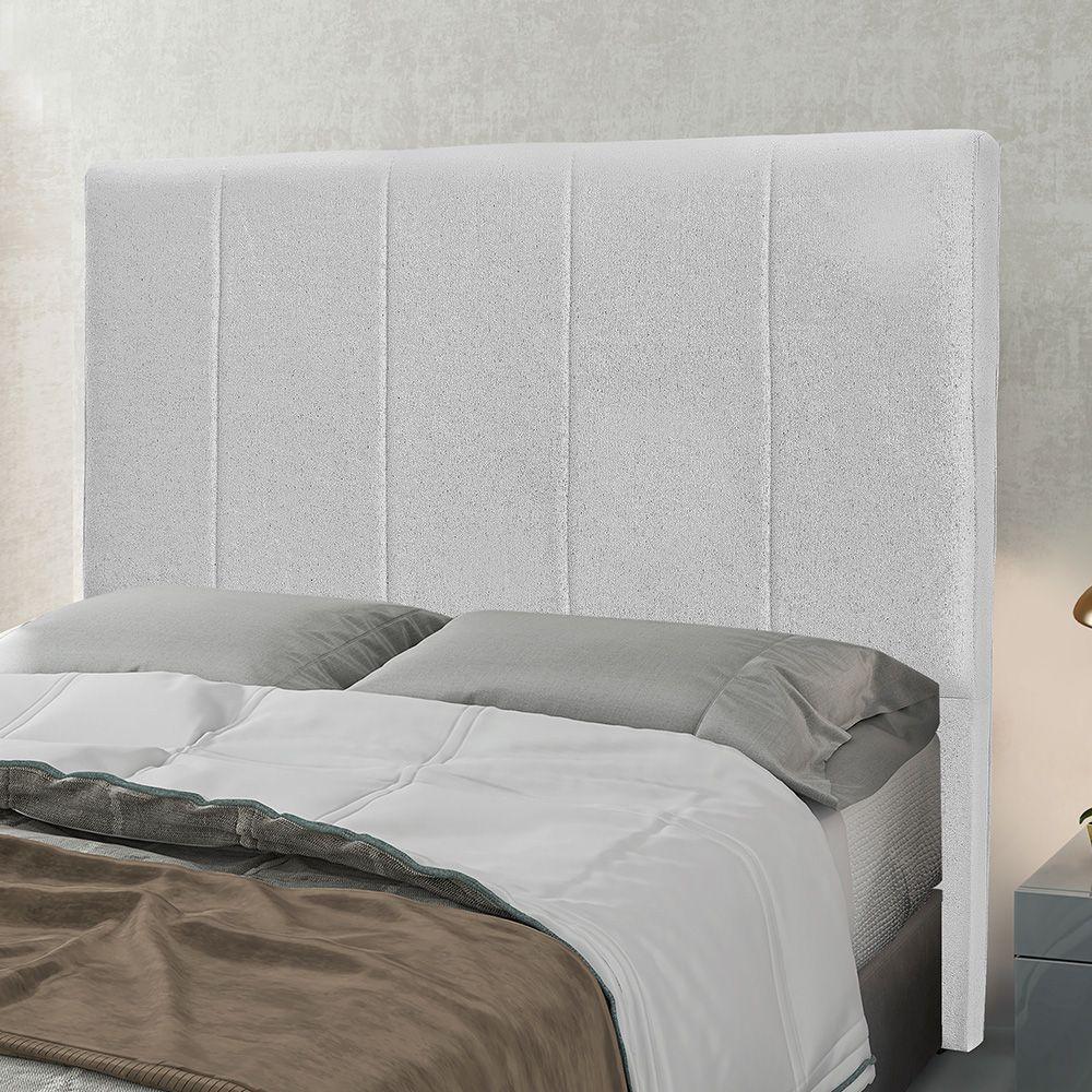Cabeceira Cama Box King 195 Cm Arizona Linho S04 - D'rossi Cor Grigio - 4