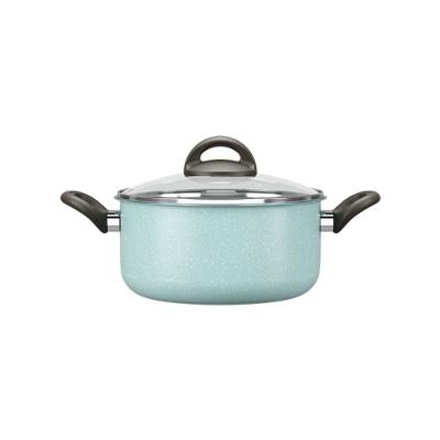 Caçarola Com Tampa 20 Cm Revestimento Cerâmico Antiaderente Ceramic Life Suprema Cor Verde