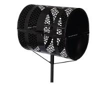 Lixeira De Rua Com Tampa Para Calçada Passeio 50cm Abaulada 50x50x60cm - 2