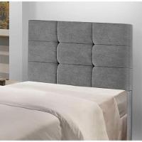 Cabeceira Estofada Cama Box 90cm Julia Shop Das Cabeceiras Chumbo - 5
