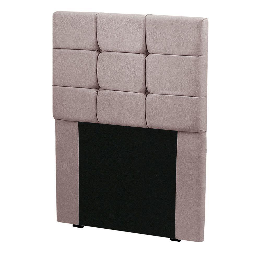 Cabeceira Cama Box Solteiro 0.90 Julia Shop Das Cabeceiras Rose - 1