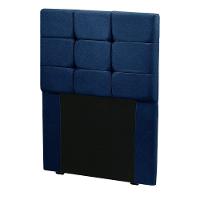 Cabeceira Cama Box Solteiro 0.90 Julia Shop Das Cabeceiras Azul - 1