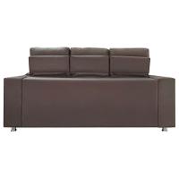 Sofá Retrátil E Reclinável 3 Lugares Londres 2.10cm C-molas Marrom Chocolate - 3