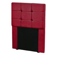 Cabeceira Cama Box Solteiro 0.90 Julia Shop Das Cabeceiras Vermelho - 1