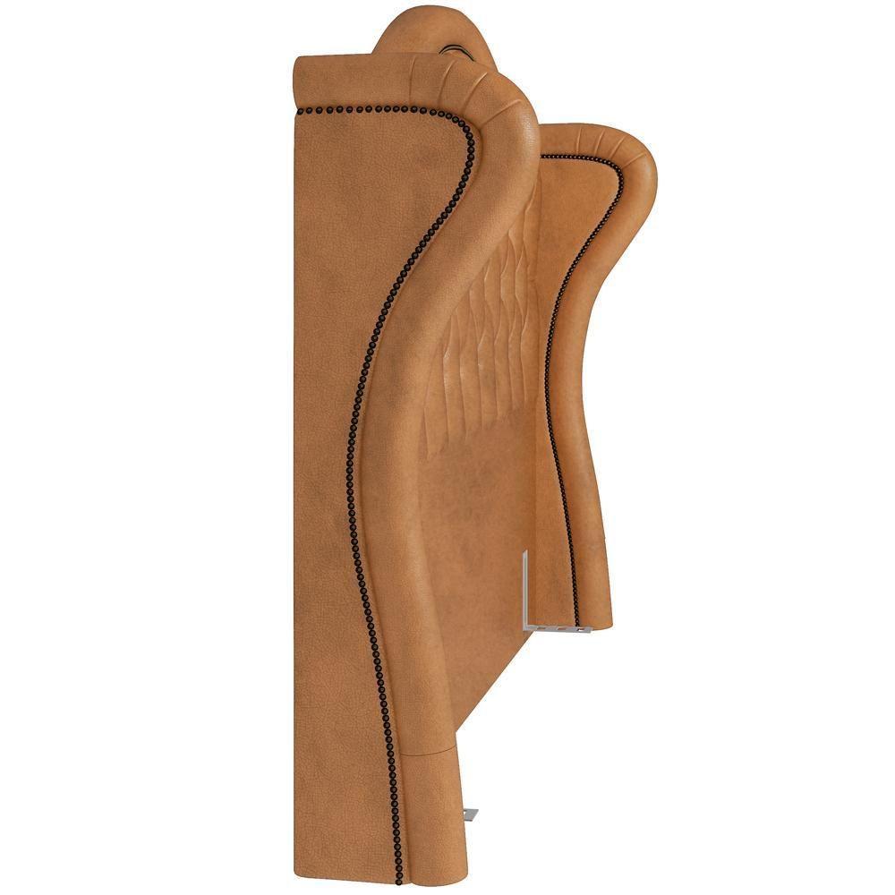 Cabeceira Cama Box Casal 140 Cm P05 Lisboa Couríssimo Whisky - Lyam Decor - 5