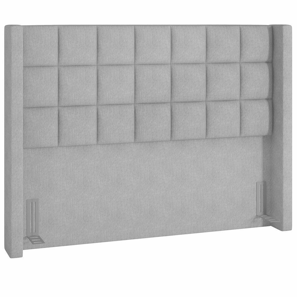 Cabeceira Cama Box Casal 140 Cm P05 Paris Linho Cinza - 1
