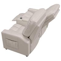 Poltrona Reclinável 2 Lugares Sala De Cinema Romeo F05 Facto Bege
