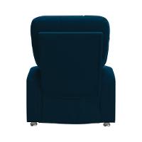 Poltrona Do Papai Reclinável Romeo F05 Veludo Azul Marinho - 2