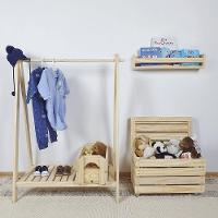 Poltrona Base De Madeira Fixa Castanho Elisa Suede Marrom D03 - D'rossi - 10