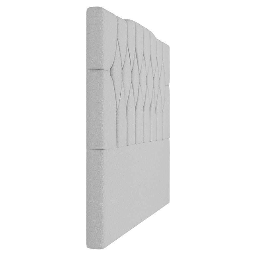 Cabeceira Para Cama Box King 193 Cm Amanda Corino Branco I02 - D'rossi - 4