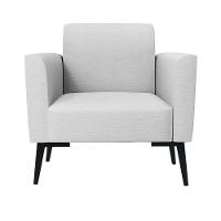 Kit 2 Poltronas Pés Villach Marisa Linho Cinza A05 D03 - D'rossi - 5