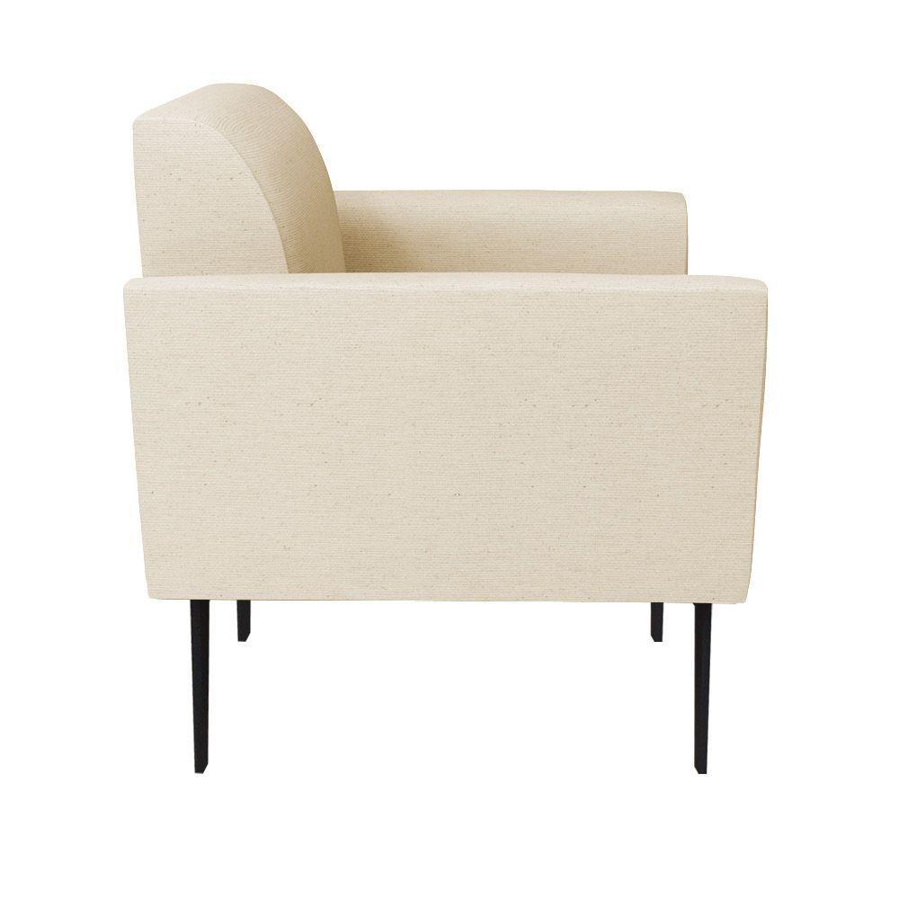 Poltrona Pés Villach Marisa Linho Bege A19 D03 - D'rossi - 4