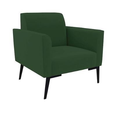 Poltrona Pés Villach Marisa Veludo Verde D03 - D'rossi