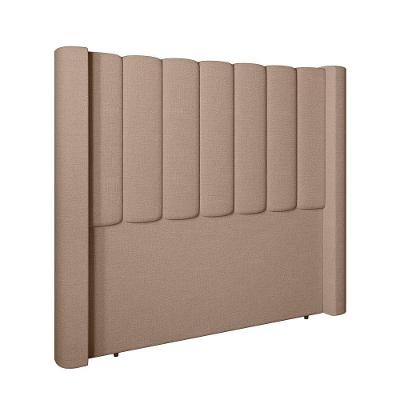 Cabeceira Para Cama Box King 193 Cm Rania Linho Bege I02 - D'rossi