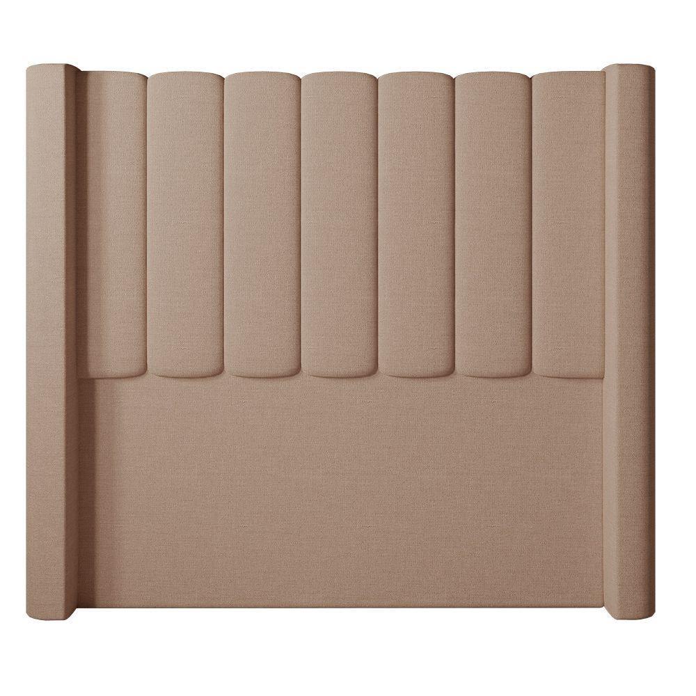 Cabeceira Para Cama Box Solteiro 90 Cm Rania Linho Bege I02 - D'rossi - 4