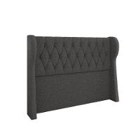 Cabeceira Para Cama Box Casal 140 Cm Beatriz Linho Cinza I02 - D'rossi - 1