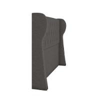 Cabeceira Para Cama Box Casal 140 Cm Beatriz Linho Cinza I02 - D'rossi - 2