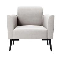 Kit 2 Poltronas Pés Villach Marisa Veludo Cinza D03 - D'rossi - 5