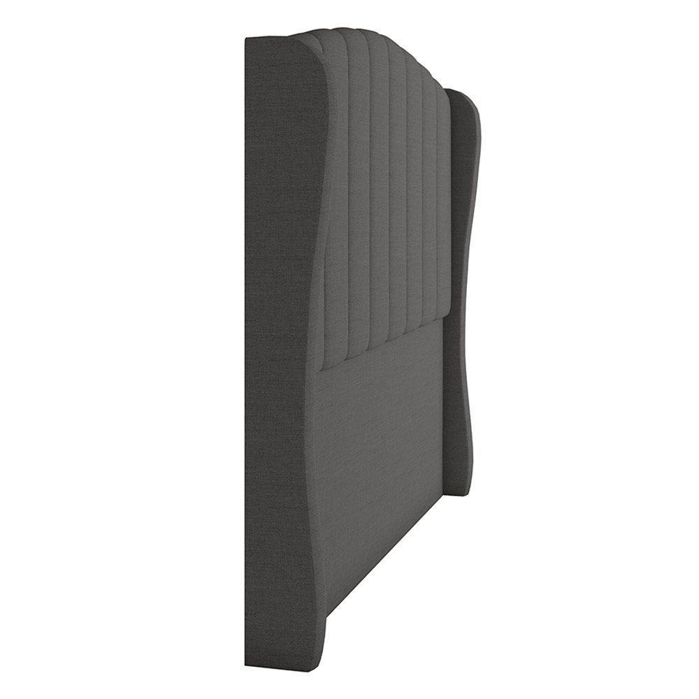 Cabeceira Para Cama Box King 193 Cm Angel Linho Cinza I02 - D'rossi - 3
