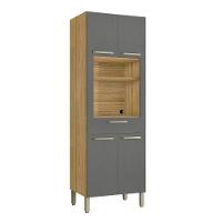 Armário De Cozinha Para Microondas Guelph Freijó Gris - 1