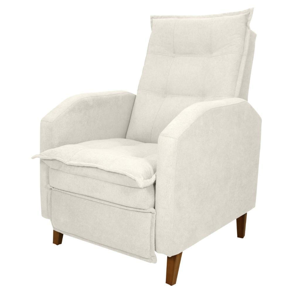 Poltrona Reclinável Do Papai Ben Boucle Bege - 3