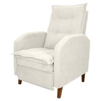 Poltrona Reclinável Do Papai Ben Boucle Bege - 3