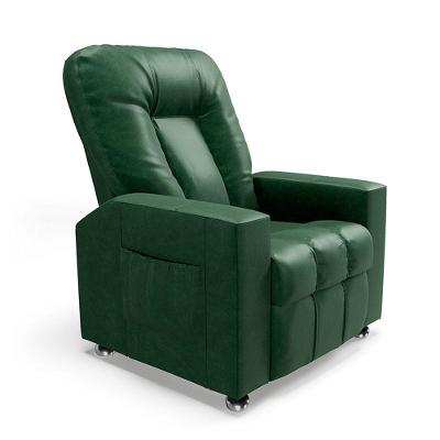 Poltrona Do Papai Reclinável Para Cinema Sora Pu Fh1 - D'rossi Cor Verde