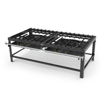 Fogão 2 Queimadores Triplo Alta Pressão Altura 50cm Pfi - 200 - Progas