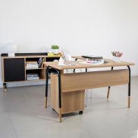 Escrivaninha Com Gaveteiro E Balcao 27988x27995x27998 Nero Hanover Artesano Hanover Nero - 10