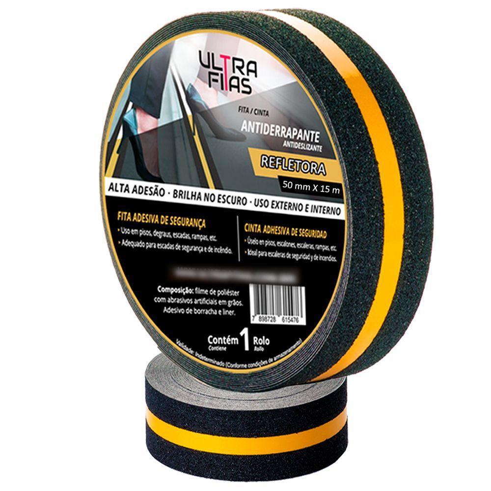 Fita Antiderrapante 50 Mm X 30 Metros - Refletora - 1