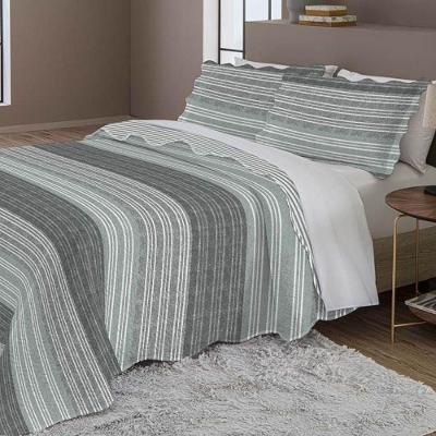 Kit Cobre Leito Casal Evolution Patchwork + 2 Porta-travesseiros Lille 7