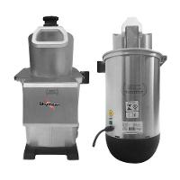 Processador De Alimentos Com 7 Discos De 203mm Pa7 Pro Skymsen E Faca Santoku Profissional Bivolt - 6