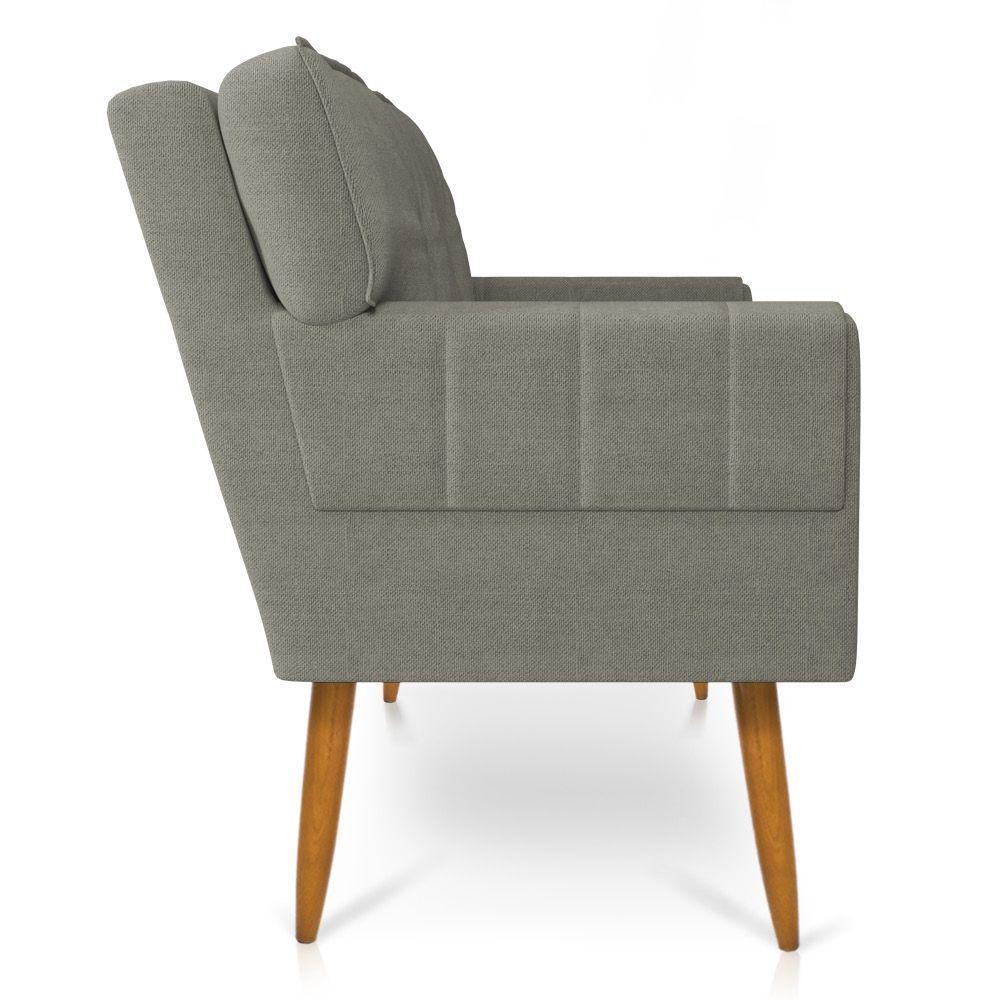 Kit Namoradeira E 02 Poltronas Anitta D'rossi A26 Grafite - 4