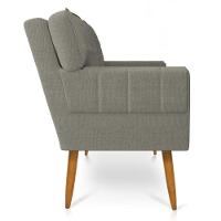 Kit Namoradeira E 02 Poltronas Anitta D'rossi A26 Grafite