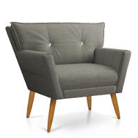 Kit Namoradeira E 02 Poltronas Anitta D'rossi A26 Grafite - 6