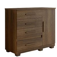 Comoda New Florença Quarto Com 4 Gavetas E 1 Porta Imbuia Imbuia - 1