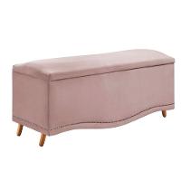 Conjunto Cabeceira E Calçadeira Holanda Shop Das Cabeceiras Rose - 3