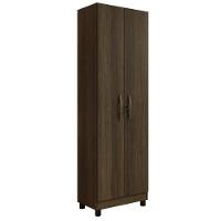 Armario Multiuso Sparta Com 2 Portas E Chaves Imbuia Imbuia - 1