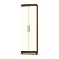 Armário Multiuso Lavanderia 02 Portas Aline Imbuia-champanhe - Pallazio - 1