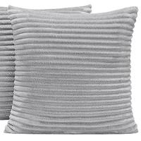 Kit 04 Almofadas Cheias Velvet Bariloche 45cm X 45cm - Cinza - 2