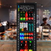 Expositor De Bebidas Slim Vertical All Black Vb28rh Metalfrio Refrigerador 343 Litros Preto 220v - 2